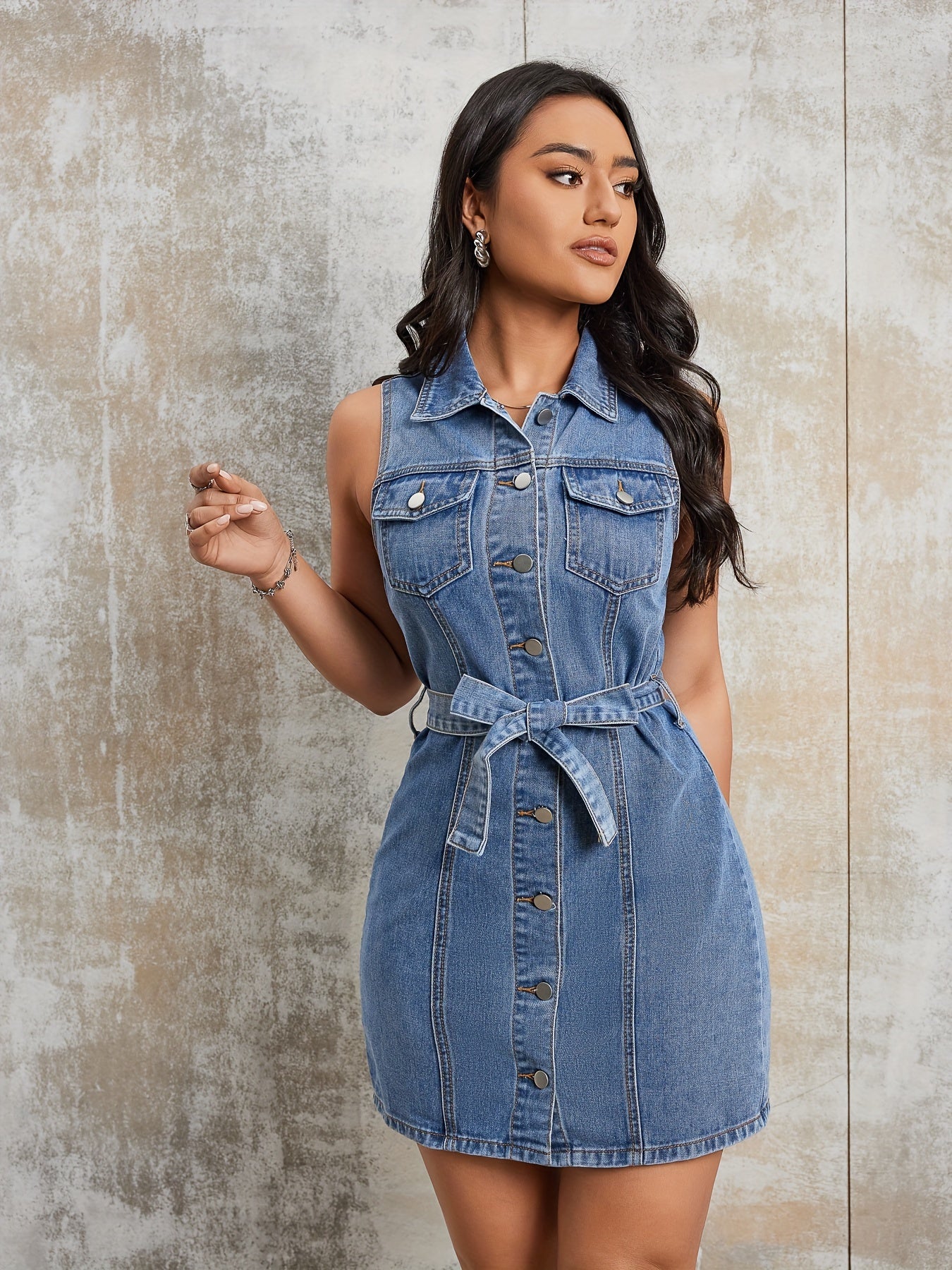 Mary - Denim dress