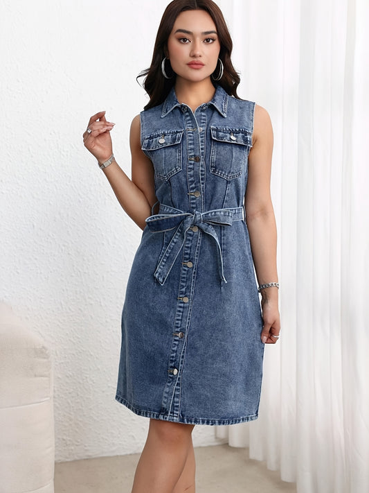 Ruby - Denim dress