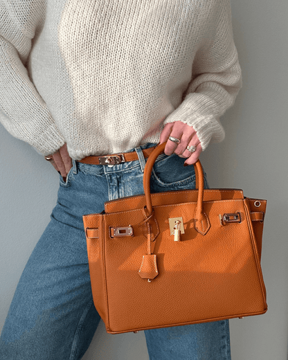 Flair. – Luxurious leather handbag