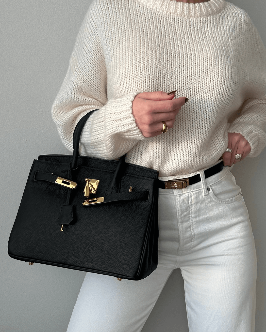 Flair. – Luxurious leather handbag