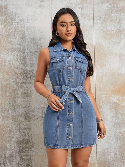 Mary - Denim dress