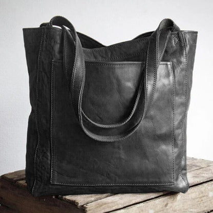 Flair. - Elegant and practical leather handbag