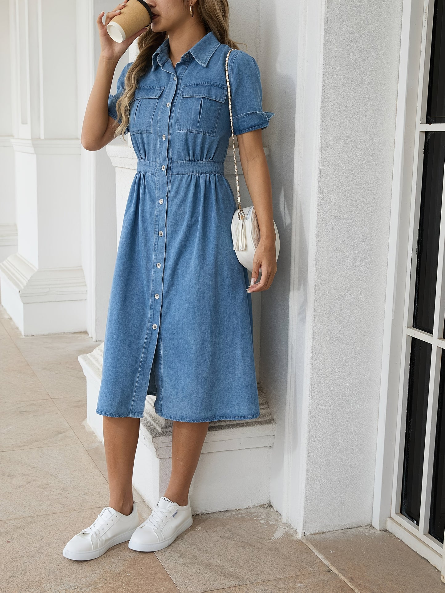 Mia - Denim dress