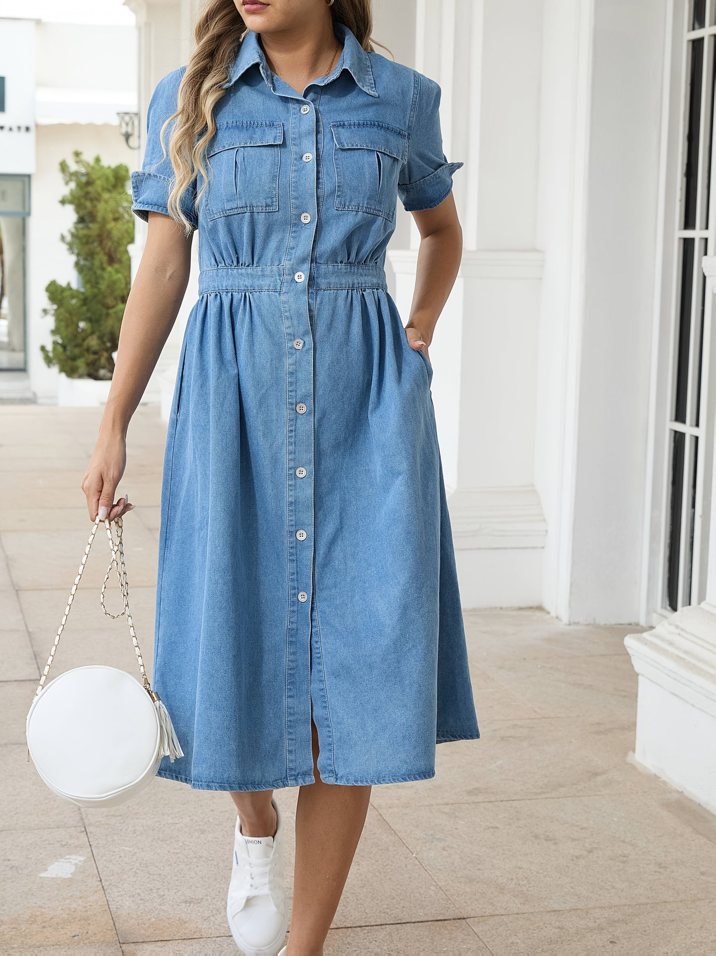 Mia - Denim dress