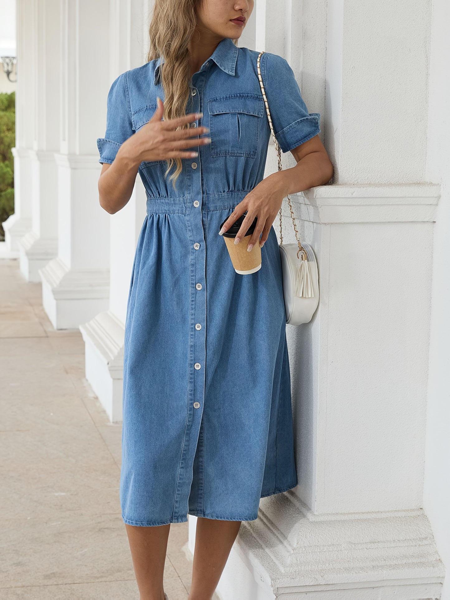 Mia - Denim dress