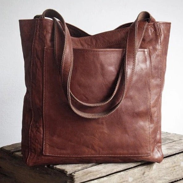 Flair. - Elegant and practical leather handbag